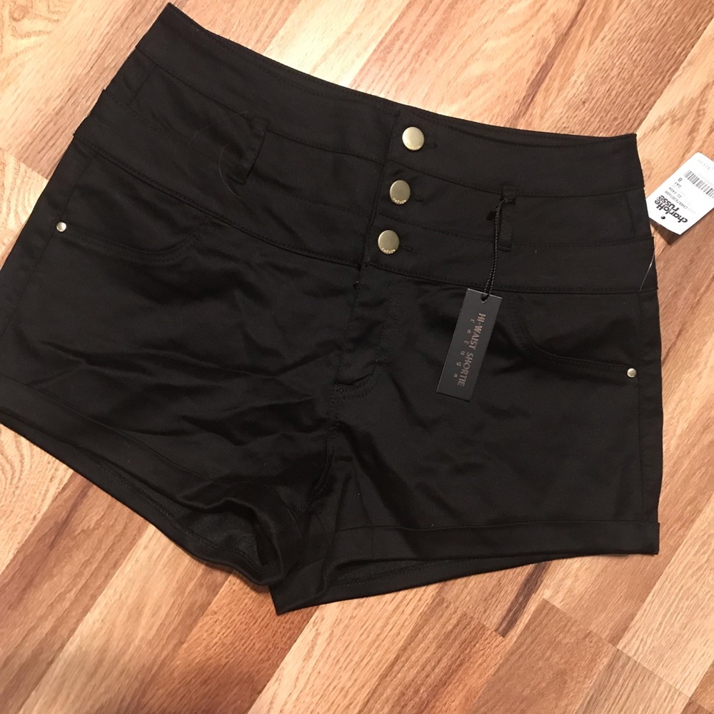 Charlotte russe refuge size 8 high waist shorts